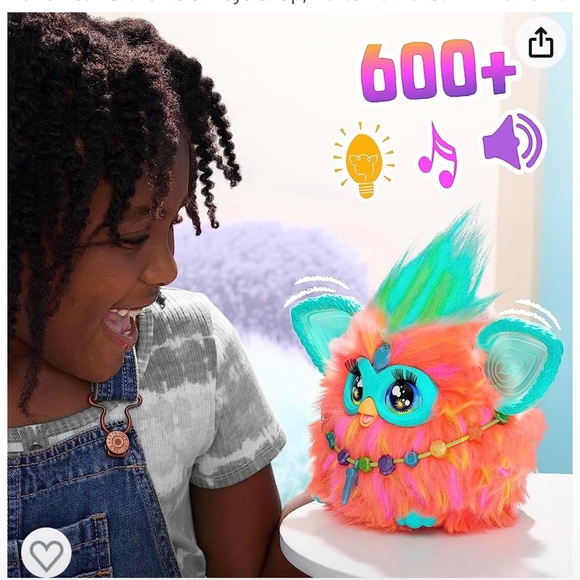 Furby Coral - NIB Interactive Plush Toy - HOT TOY - Picture 4 of 6